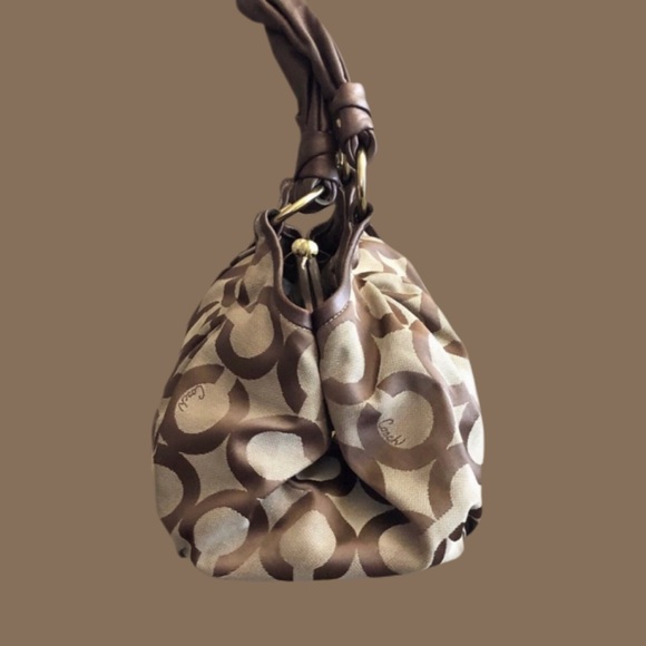 Coach ‘Parker’ Op Art Satchel - Picture 4 of 11